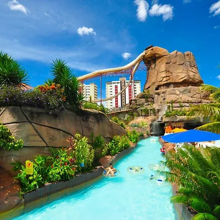 Spazzio Diroma Com Acesso Ao Acqua Park, Splash E Slide Caldas Novas Exterior photo