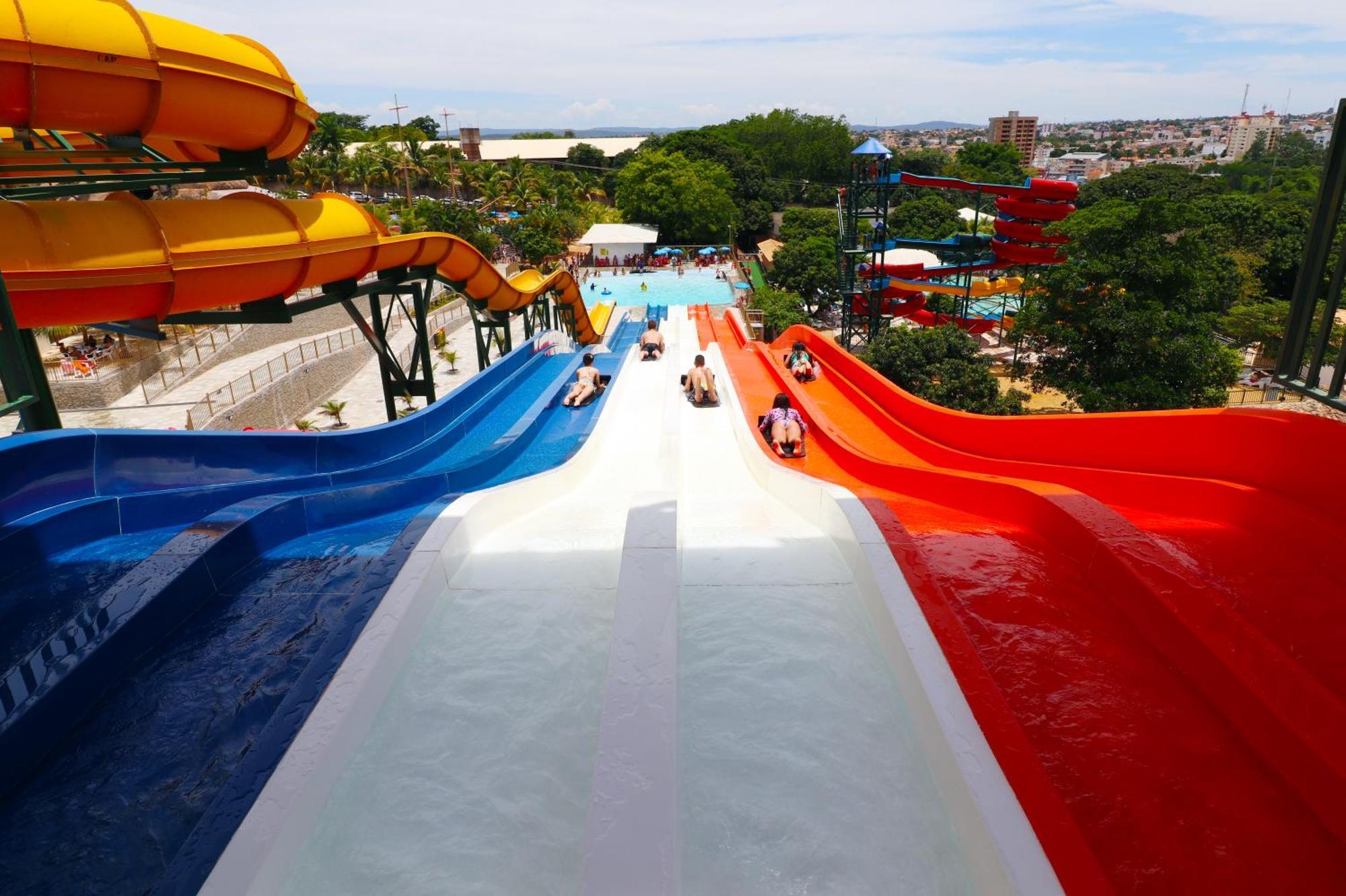 Spazzio Diroma Com Acesso Ao Acqua Park, Splash E Slide Apartment Caldas Novas