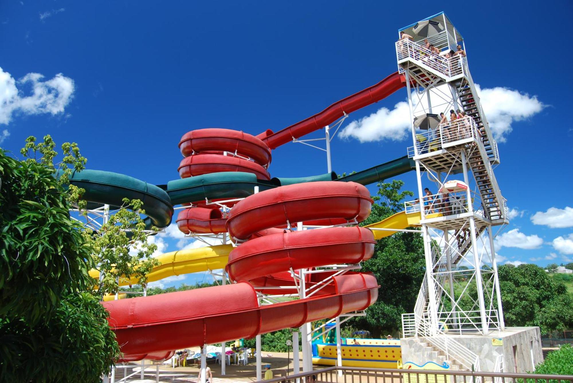 Spazzio Diroma Com Acesso Ao Acqua Park, Splash E Slide Apartment *
